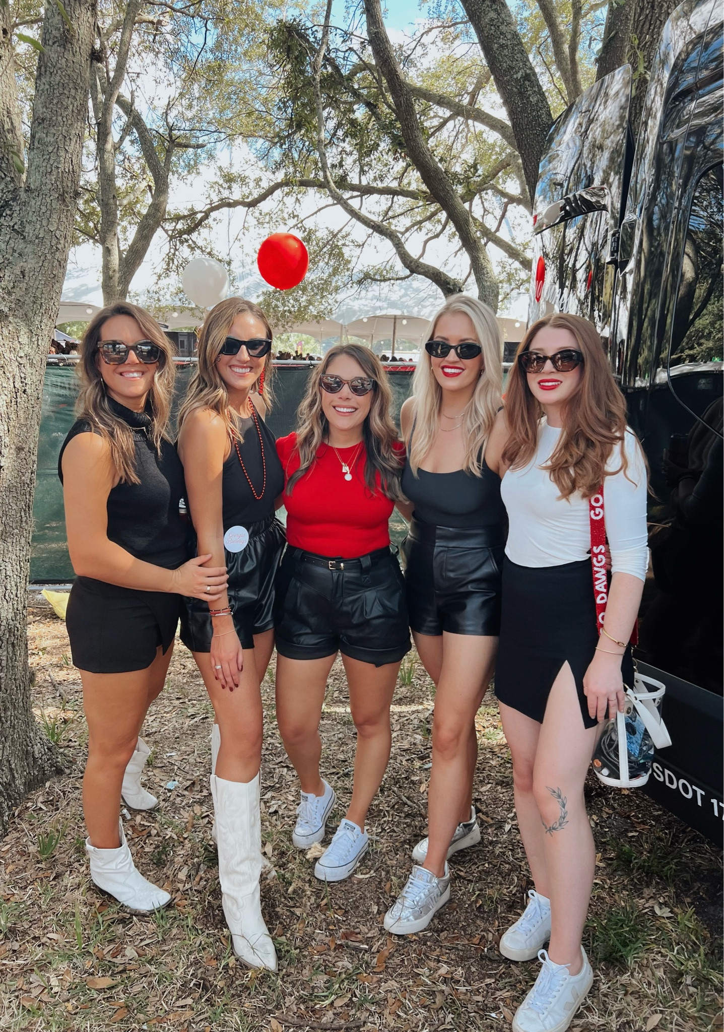 Gameday in Jacksonville #godawgs #allblack 

#LTKstyletip #LTKshoecrush #LTKSeasonal