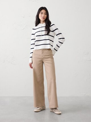 Wide-Leg High-Rise Jean | Banana Republic Factory