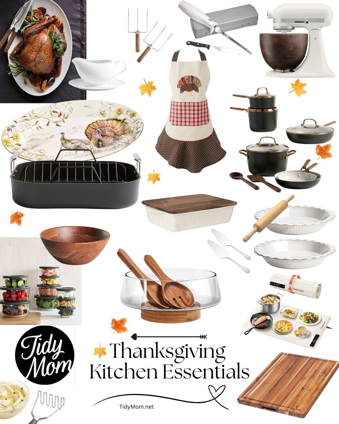 Thanksgiving made easy! Tap to shop kitchen tools that simplify cooking and serving the big meal
from turkey to pies . Kitchenaid mixer · roaster · gorgeous pie plates · nonstick cookware · gravy boat · food warming mat turkey tools & more! 

#LTKHoliday #LTKSeasonal #LTKHome