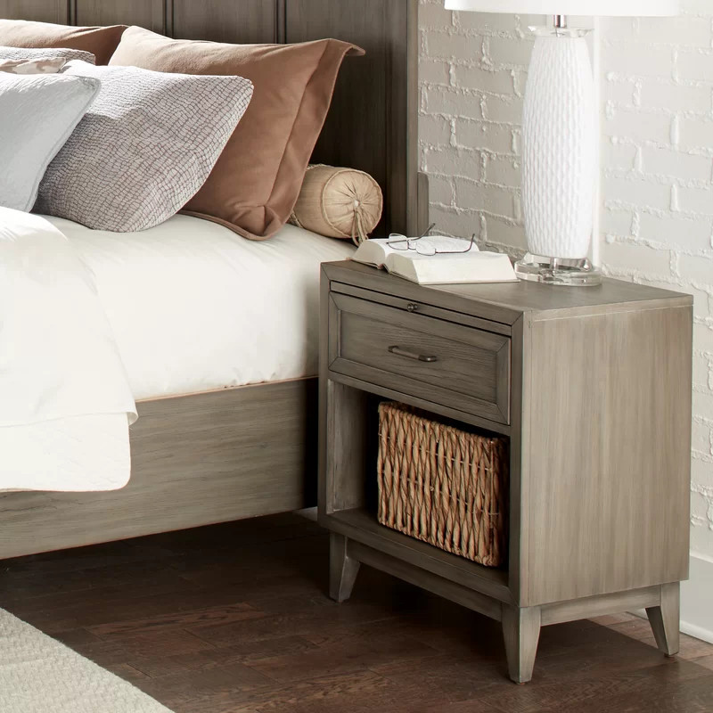 Brigit Solid Wood Nightstand | Wayfair North America