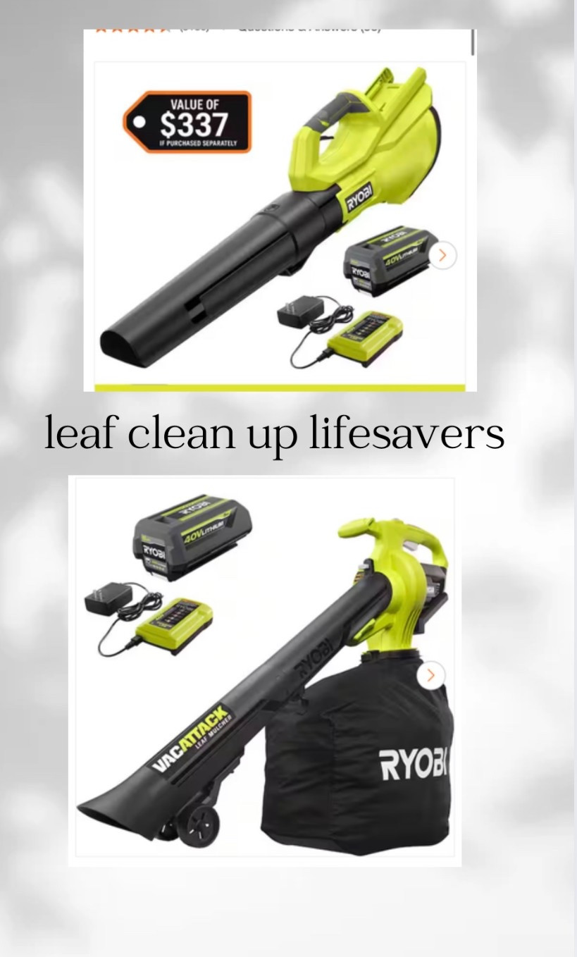 I hate leaves but these tools made cleaning them up a lot easier 

#LTKSeasonal #LTKSaleAlert #LTKHome