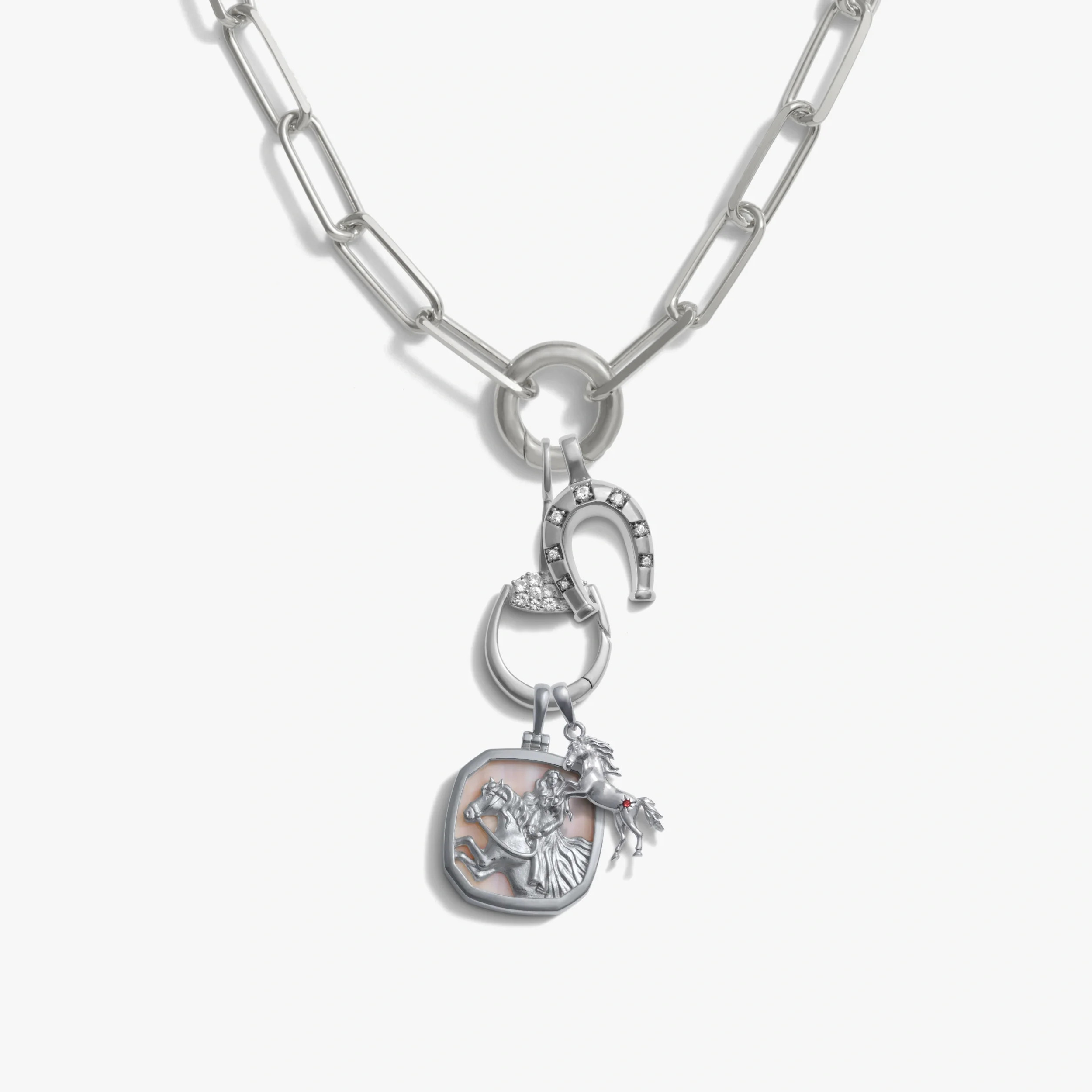 White Horse Charm Lariat | Awe Inspired