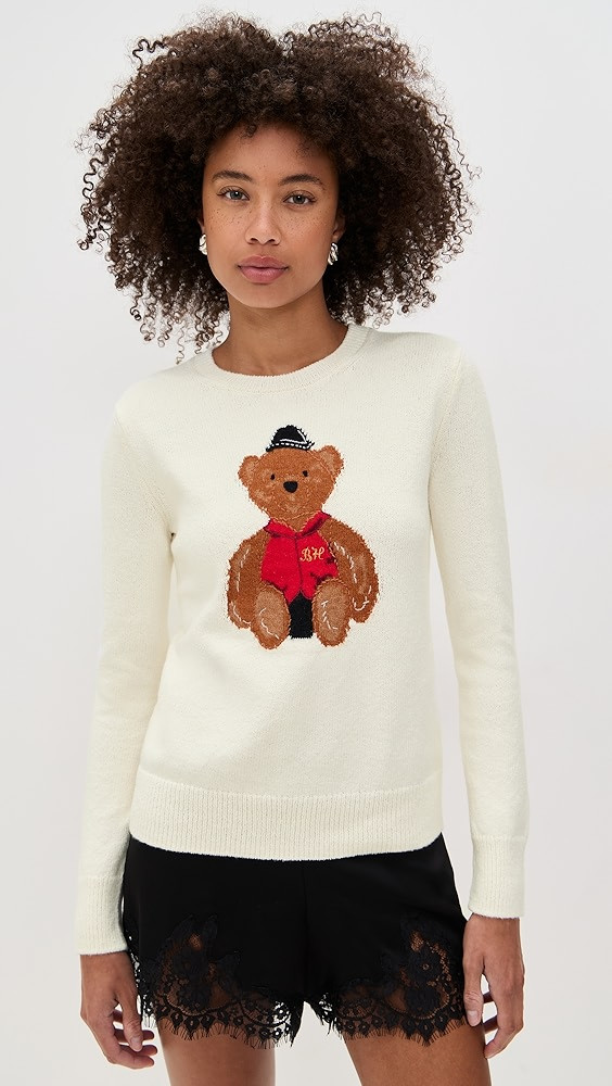 Women's Bo Bear Cotton Crewneck Sweater | Shopbop