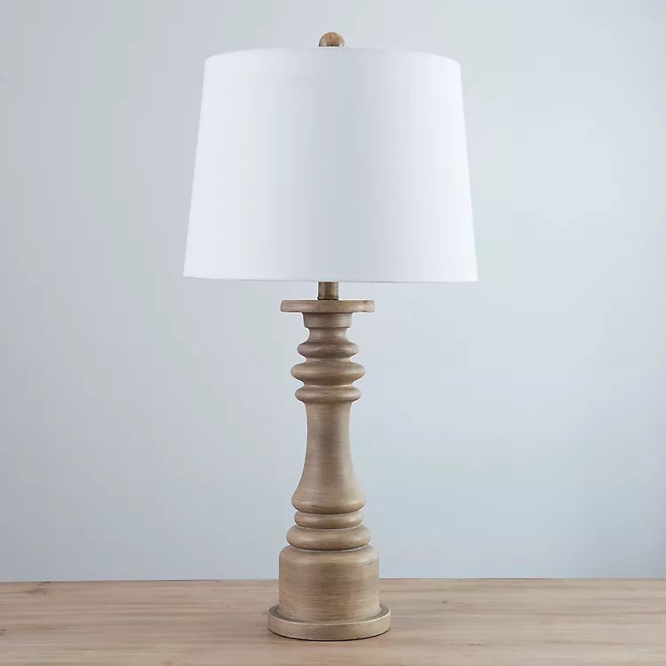 Matthews Brown Baluster Table Lamp | Kirkland's Home
