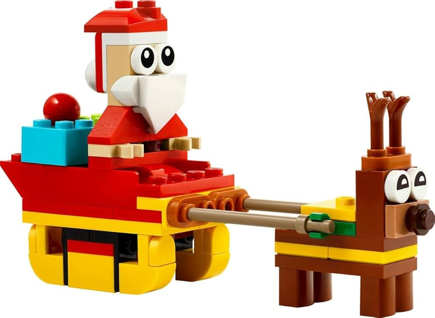 LEGO Creator: Santa's Sleigh Ride Polybag Set 30670 (Very Small) | Amazon (US)