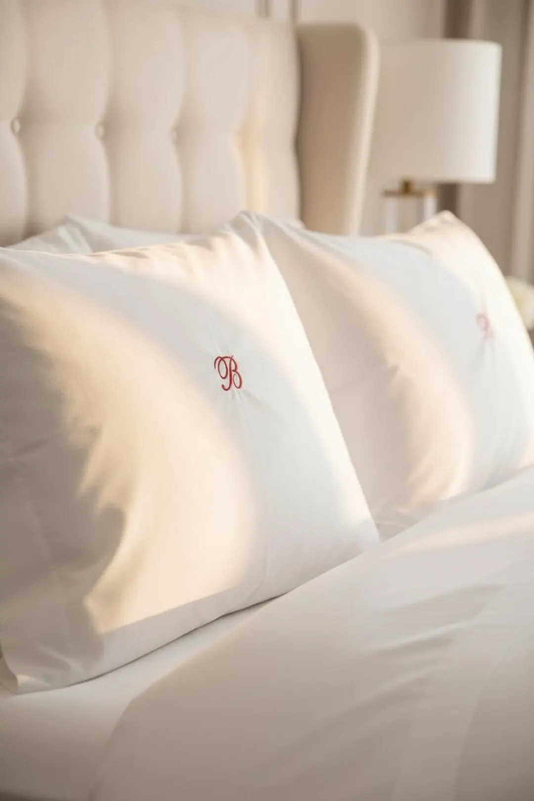 Personalized Monogram Pillowcase With Name Embroidered Initial Pillow Cover Housewarming Couple G... | Etsy (US)