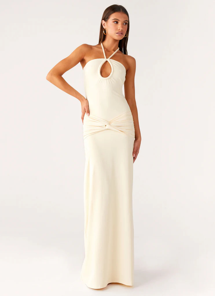 Sacred Maxi Dress - Yellow | Peppermayo (Global)