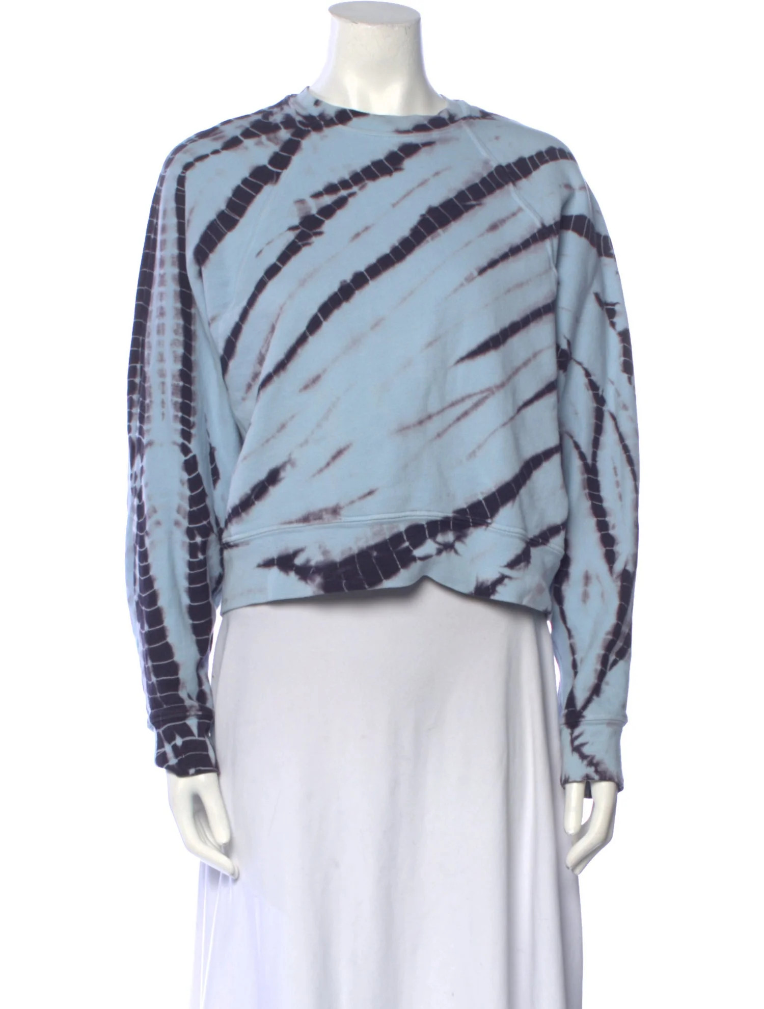 Tie-Dye Print Crew Neck Sweatshirt | The RealReal