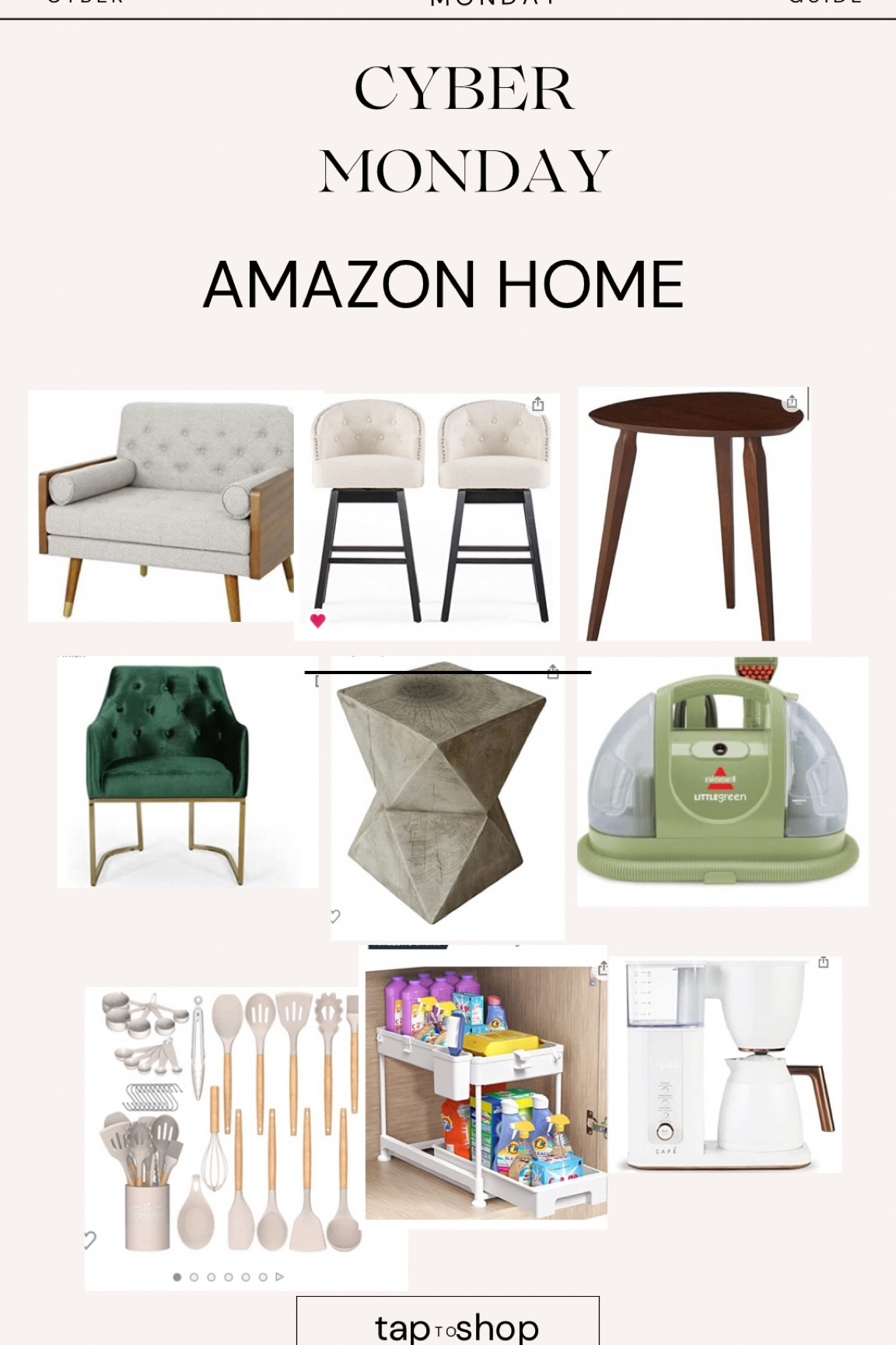 Amazon home cyber Monday! 

#LTKCyberweek #LTKGiftGuide #LTKHoliday