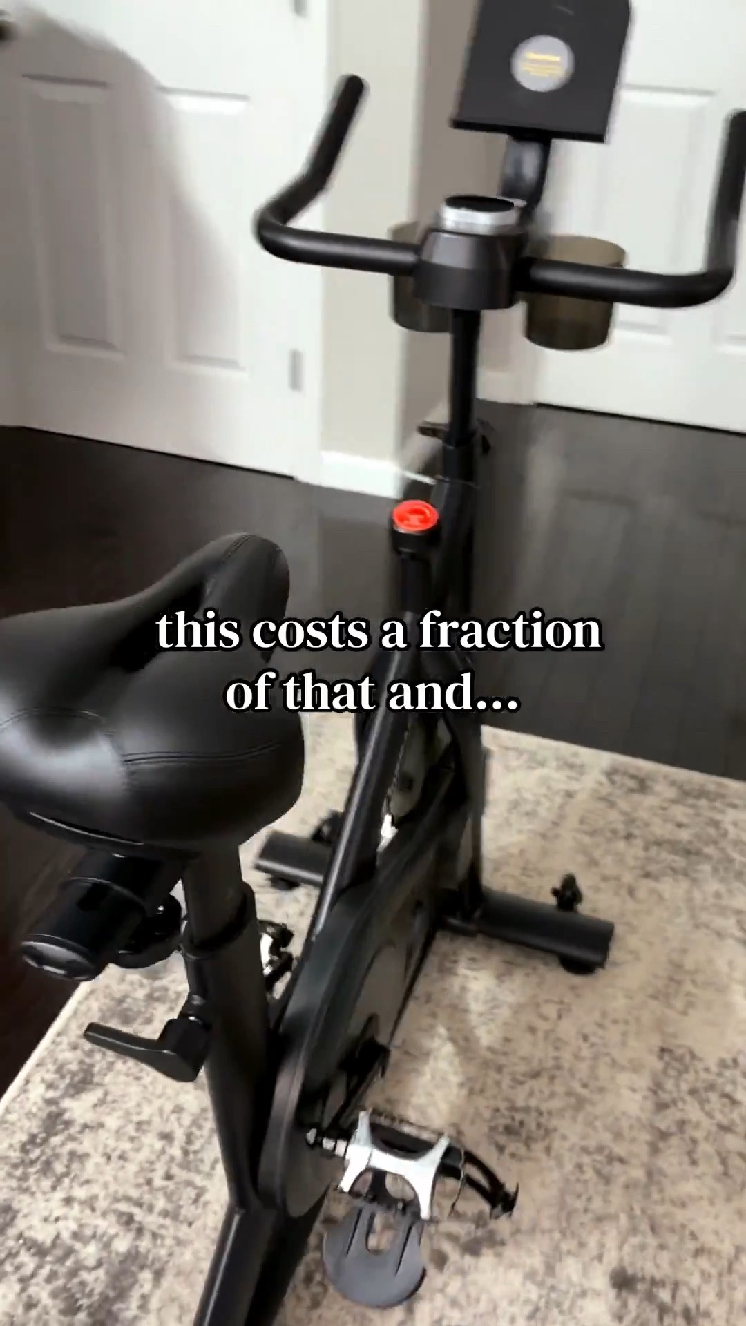 Saving you $ because this one is just as good as Pel**on with an exclusive app for workouts and rides. Fully adjustable with bluetooth #spinning #spinbike #exercise #workout #workoutathome #homegym #fitness #cycling #training #biking

#LTKmorningroutine #LTKActive #LTKHome