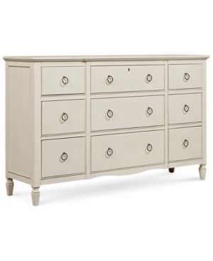 Sag Harbor White 9 Drawer Dresser | Macys (US)