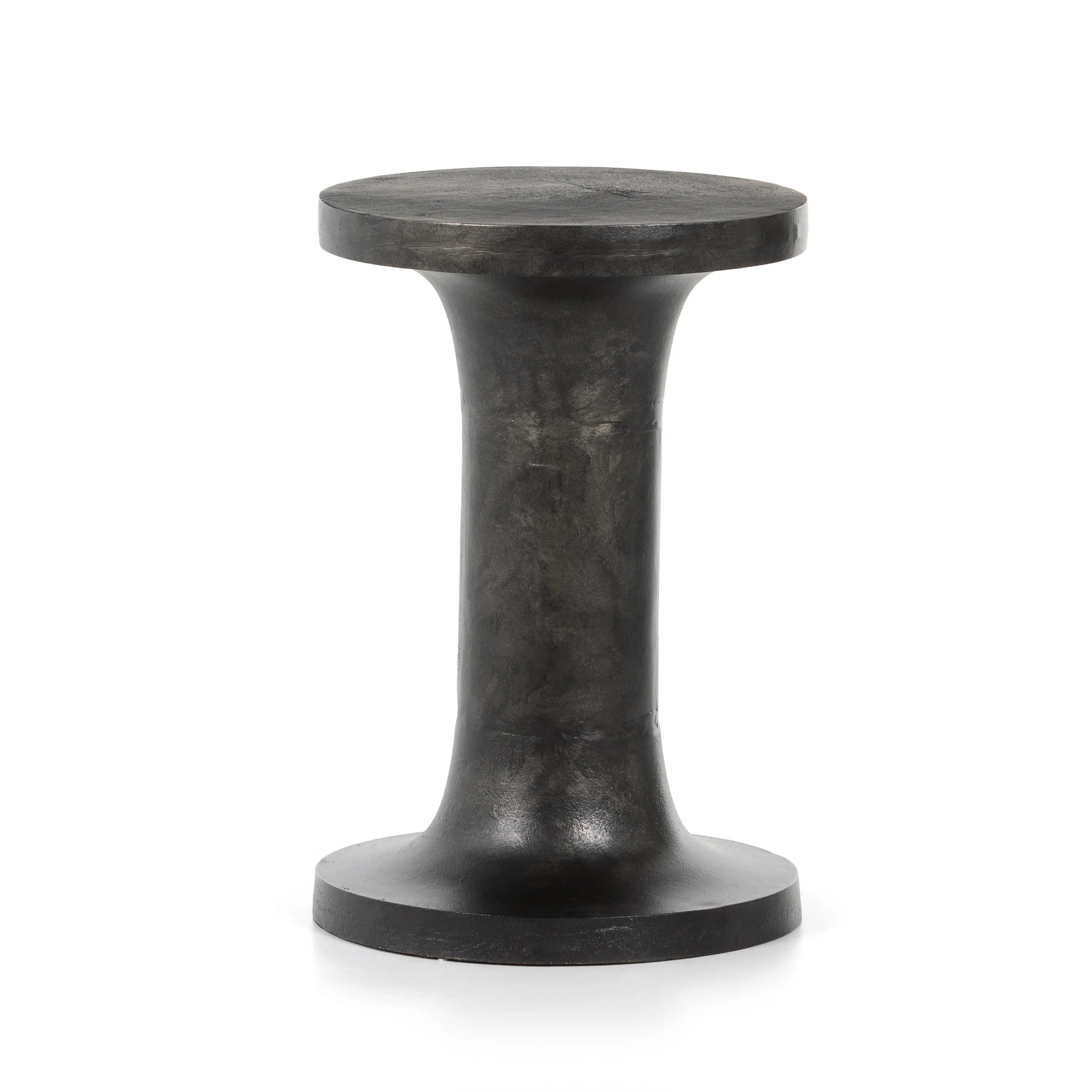 Four Hands Gino End Table-Raw Black & Reviews | Perigold | Perigold