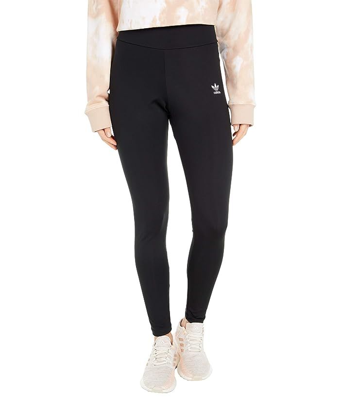 adidas Originals High-waisted Tights (Black) Women's Workout | Zappos