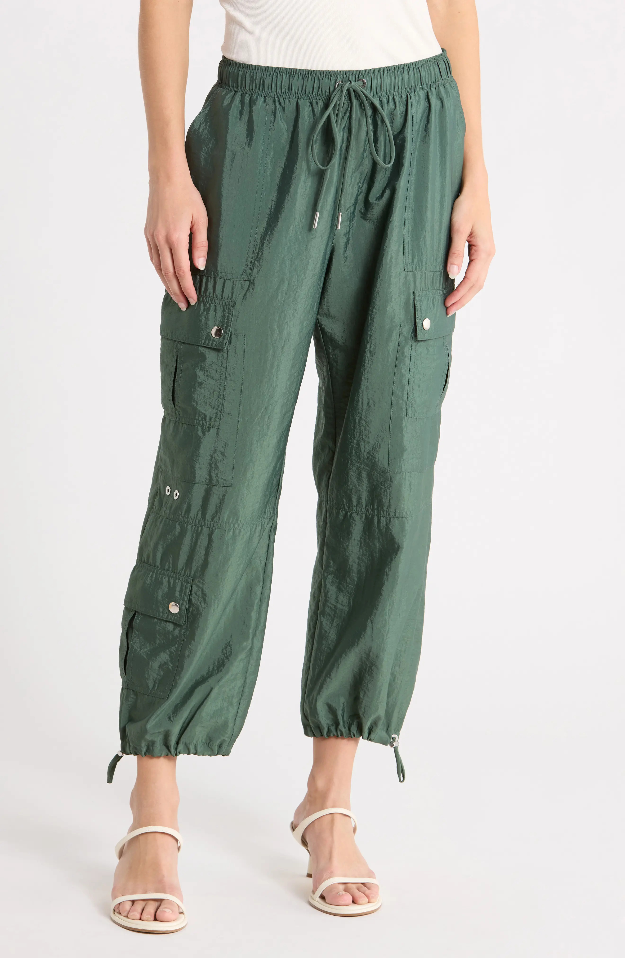 Cinq à Sept Nitsan Parachute Pants in Blue Corn at Nordstrom Rack, Size Large | Nordstrom Rack