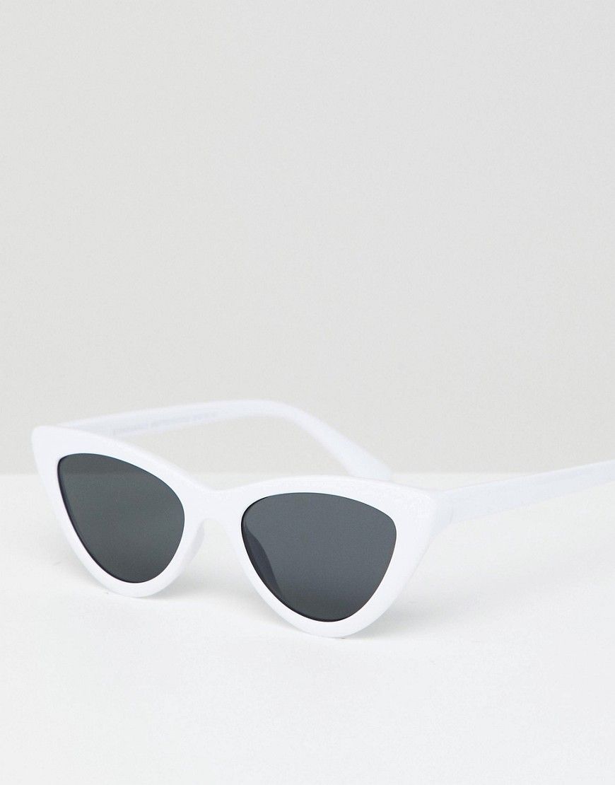 Stradivarius cateye sunglasses - White | ASOS US