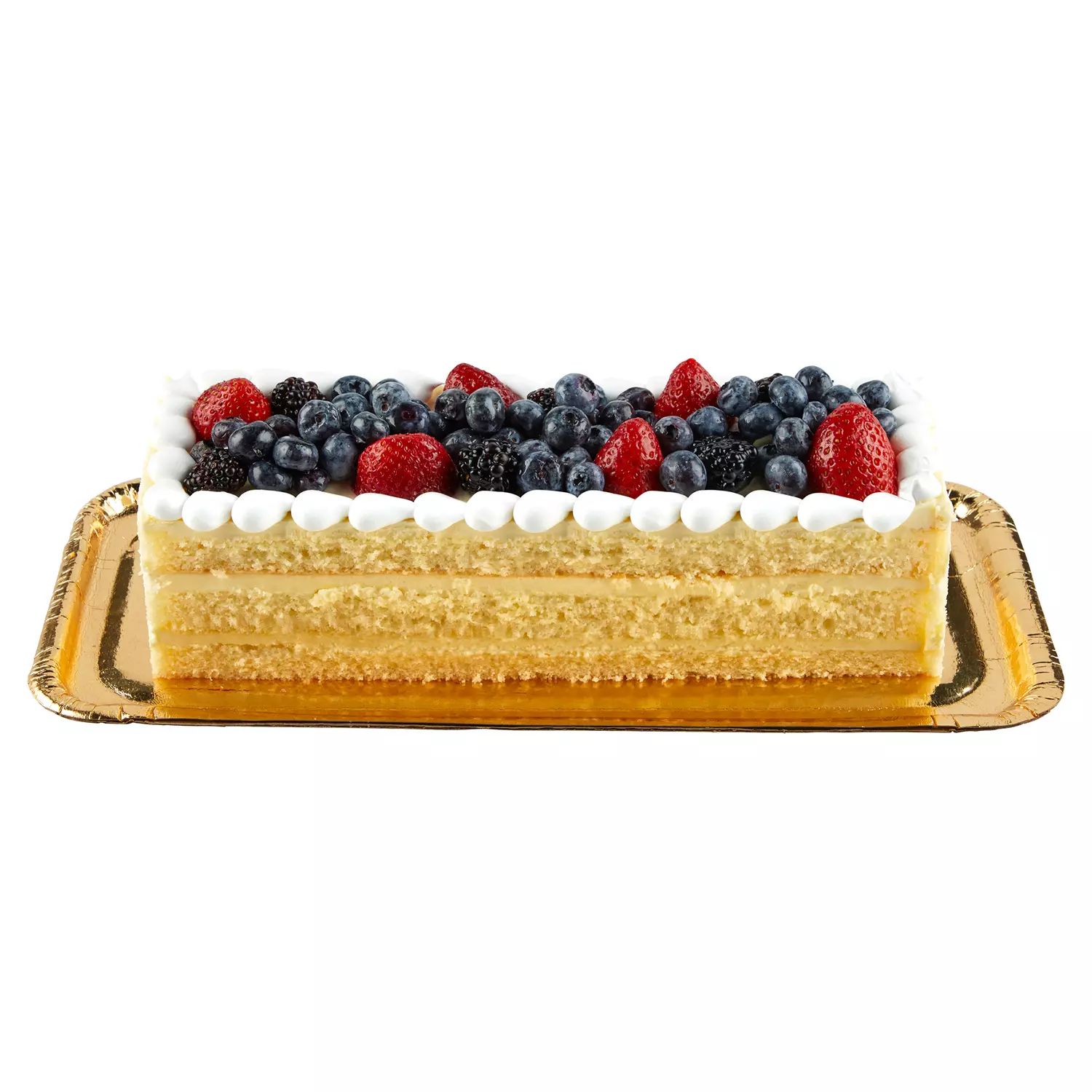 Member's Mark Sweet Fruit Topped Chantilly Cream Bar Cake, 46 oz. | Sam's Club