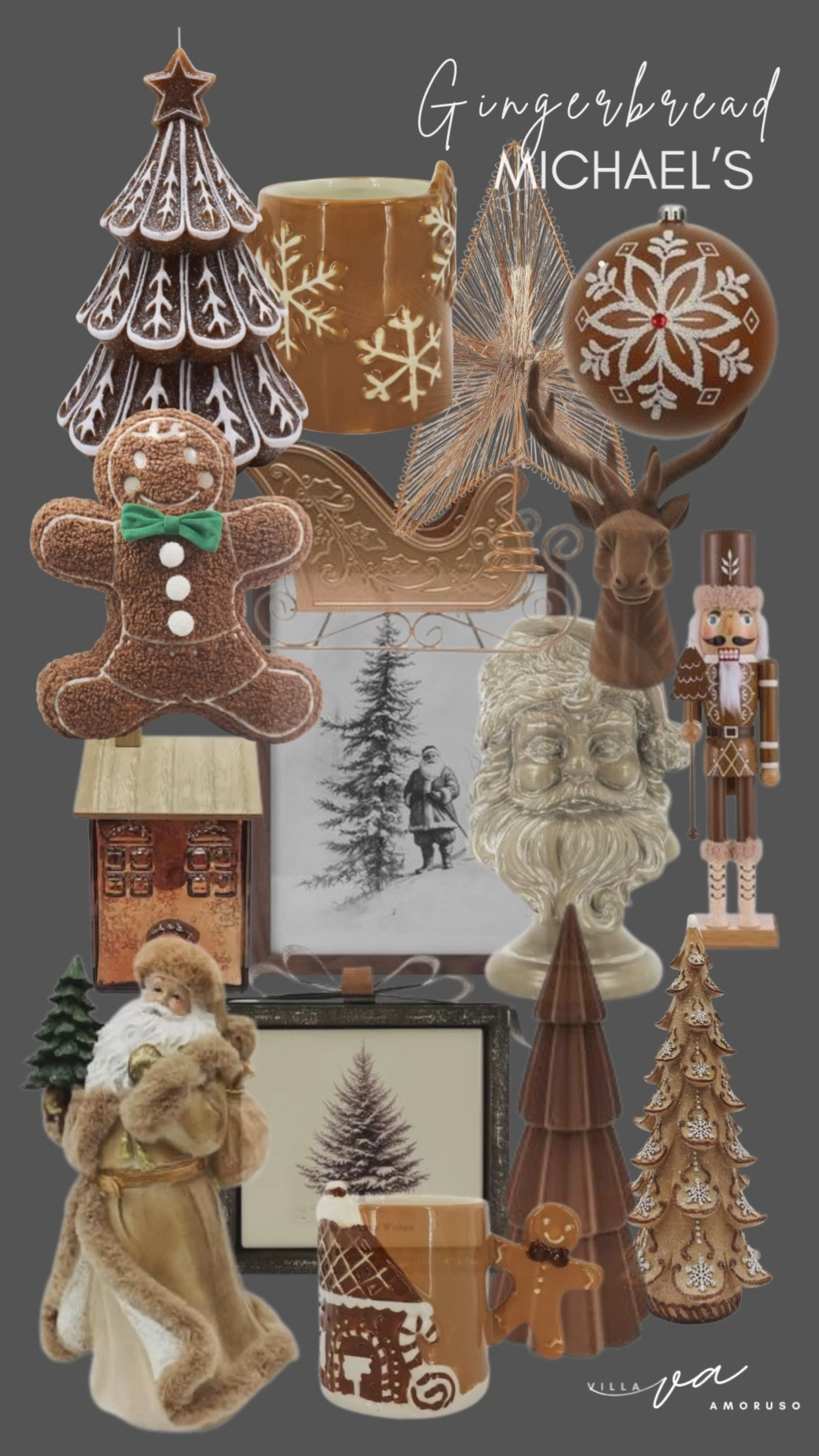 🍪 It's a Gingerbread Christmas! 🎄 Michael's has truly outdone themselves with this cozy and rustic holiday collection. From the gingerbread man mug to the chocolate-dipped trees, it feels like stepping right into a cozy cottage. Shop these perfect holiday treats for your home!

#MichaelsStores #GingerbreadTheme #HolidayDecor #CozyChristmas

#LTKSeasonal #LTKCyberWeek #LTKHoliday
