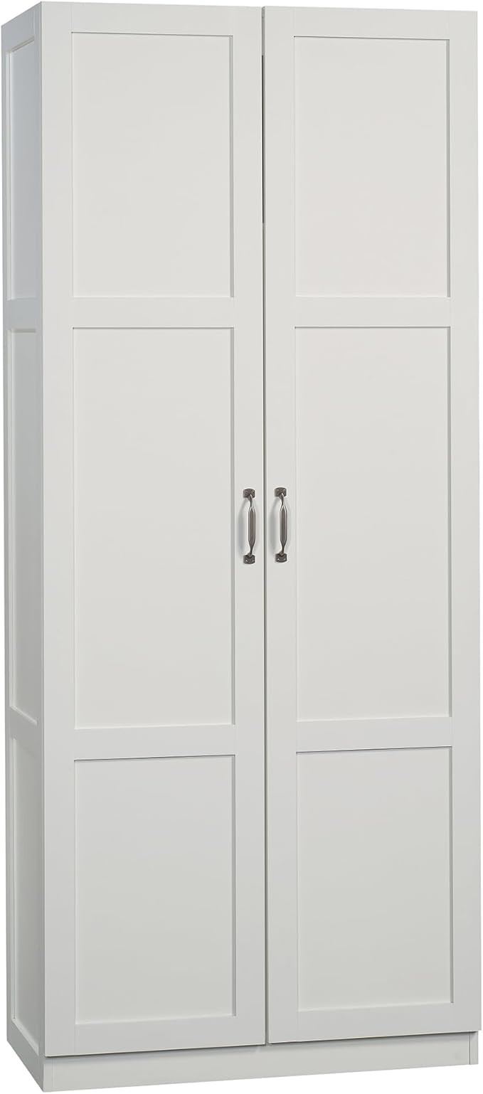 Sauder Select Storage Cabinet/ Pantry cabinets, White finish | Amazon (US)