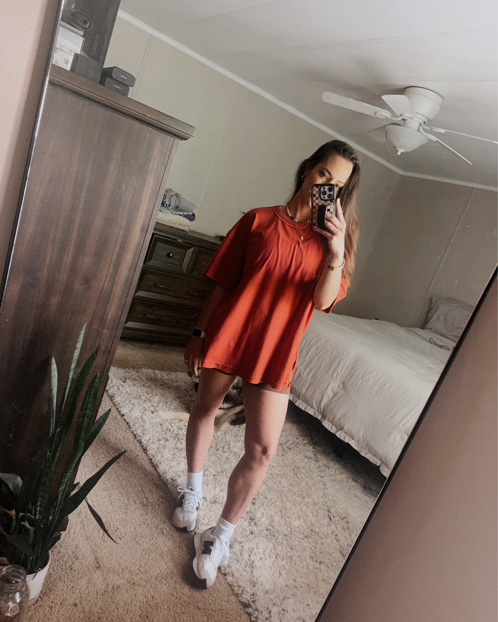 Cute casual spring and summer outfit! Great for running errands, walking, brewery.

Mom | Oversized Tee | Biker Shorts | Amazon | Lifestyle 

#LTKActive