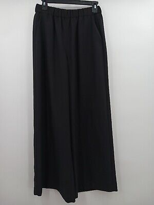 Elizabeth And James Womens Wide Leg Pants With Pockets  Size Small Black  | eBay | eBay US
