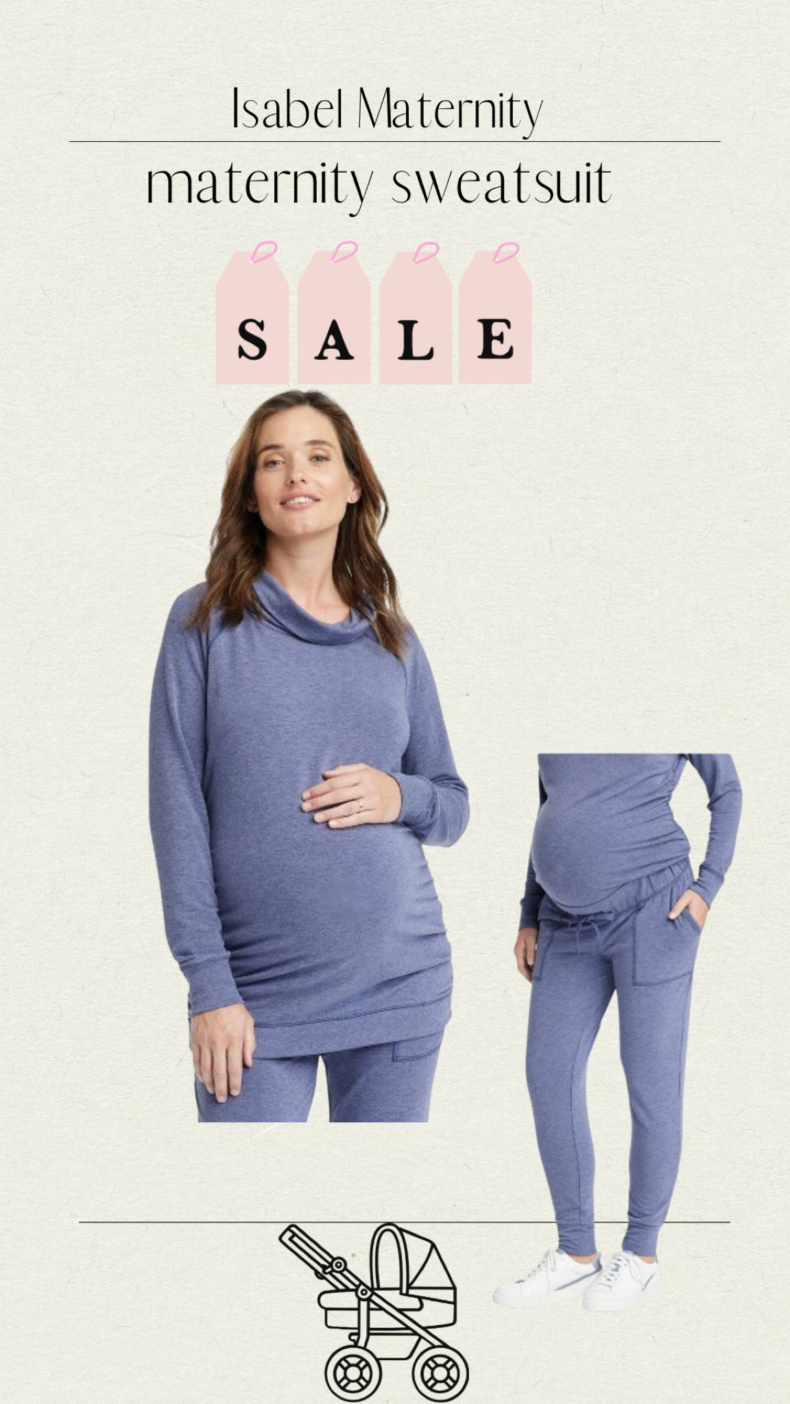 Isabel Maternity sweatsuit // maternity joggers // maternity sweatsuit // targetdealdays 

#LTKunder50 #LTKbump #LTKsalealert