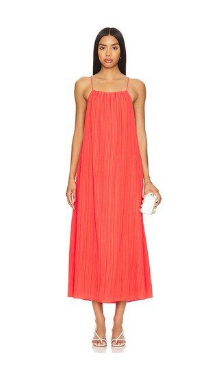 The Sarai Dress in Lava | Revolve Clothing (Global)