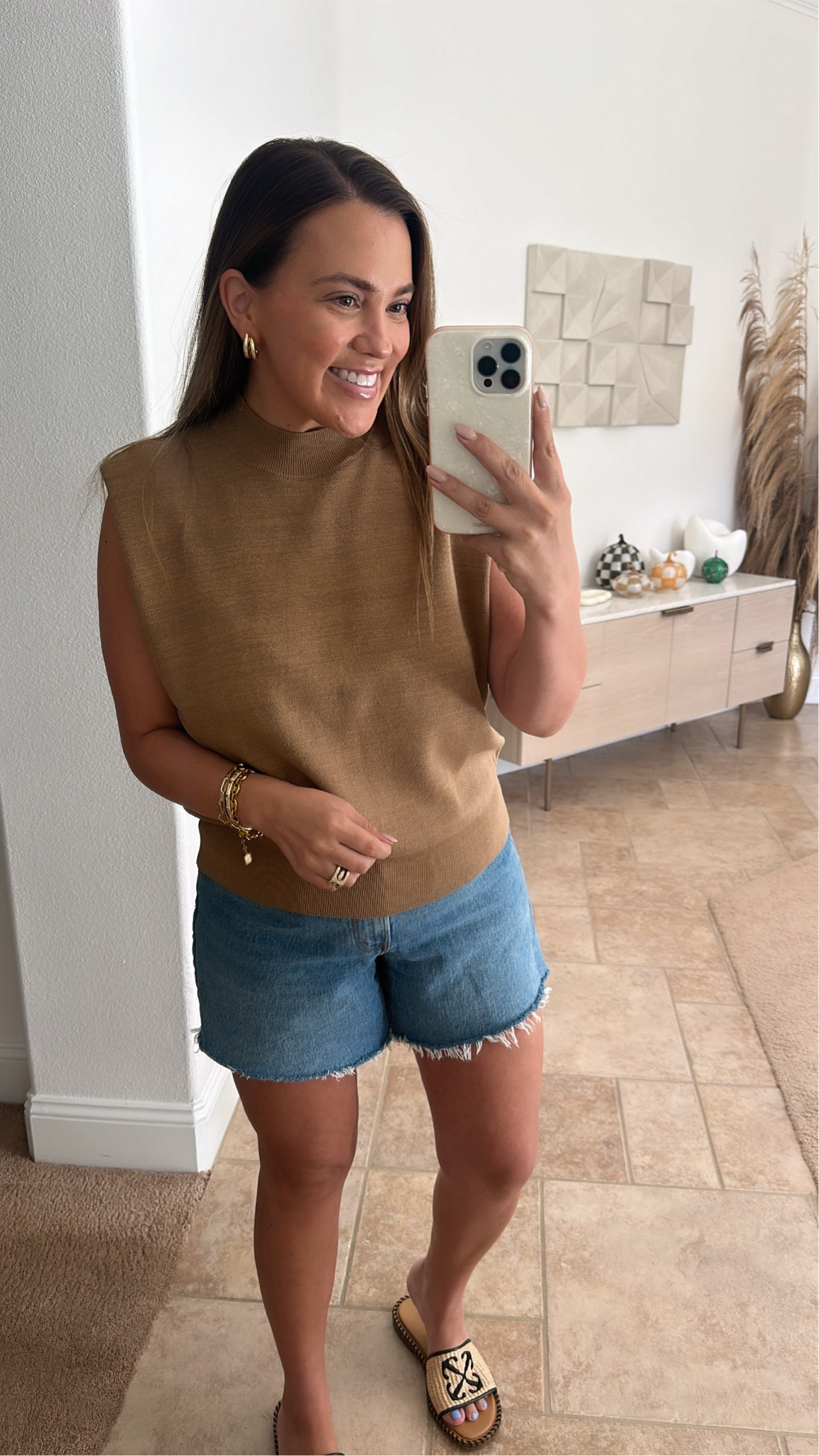 Birthday celebrations outfit of the day! these jean shorts are part of the abercrombie sale. code DENIMAF is stackable 

#LTKSeasonal #LTKSaleAlert #LTKxAF