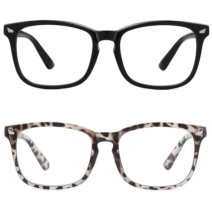 MEETSUN Blue Light Blocking Glasses, Anti Eye Strain Headache (Sleep Better),Computer Reading Gla... | Amazon (US)