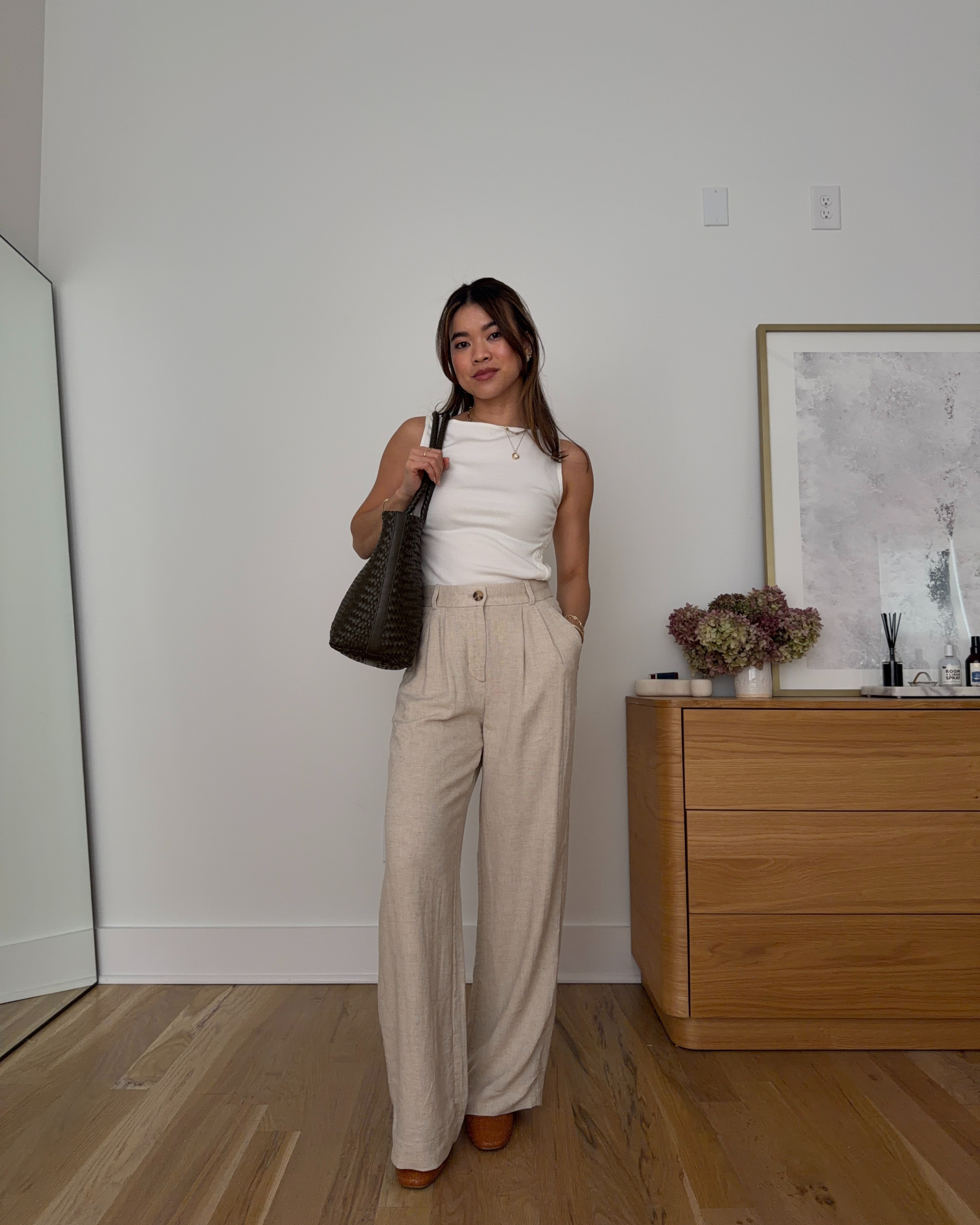 Shop the Abercrombie Sale! Now through 03/15 Everything is 25% off using the code AFLTK- HOW TO GET THE DISCOUNT CODE: Click on a piece linked below, click "copy Pomo Code", click "Shop Now", and paste the code into checkout! Madewell is also 25% off right now when you're signed into your Madewell insider account! 

SIZING INFO: 
• linen trousers size 24 shorted Pants 
• White Button Tank XS, , 
 
 Petite style, petite fashion, mom outfit, mom style, petite pants, petite outfit ideas, petite outfits, best pants for petite, petite denim, spring style, spring outfits, beach outfits, spring break, vacation outfits, Madewell discount code, Abercrombie discount code, Abercrombie petite pants, Abercrombie influencer code, linen pants 

 @abercrombie 

#LTKSeasonal #LTKPetite #LTKSpringSale