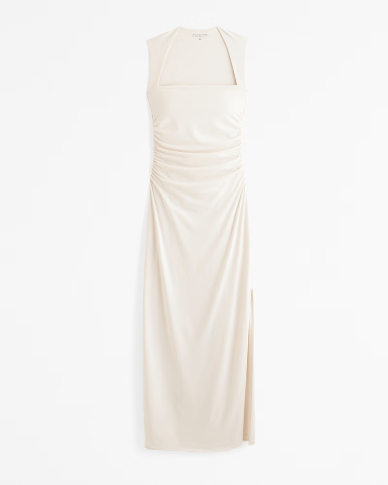 The A&F Ava Knit Maxi Dress | Abercrombie & Fitch (US)
