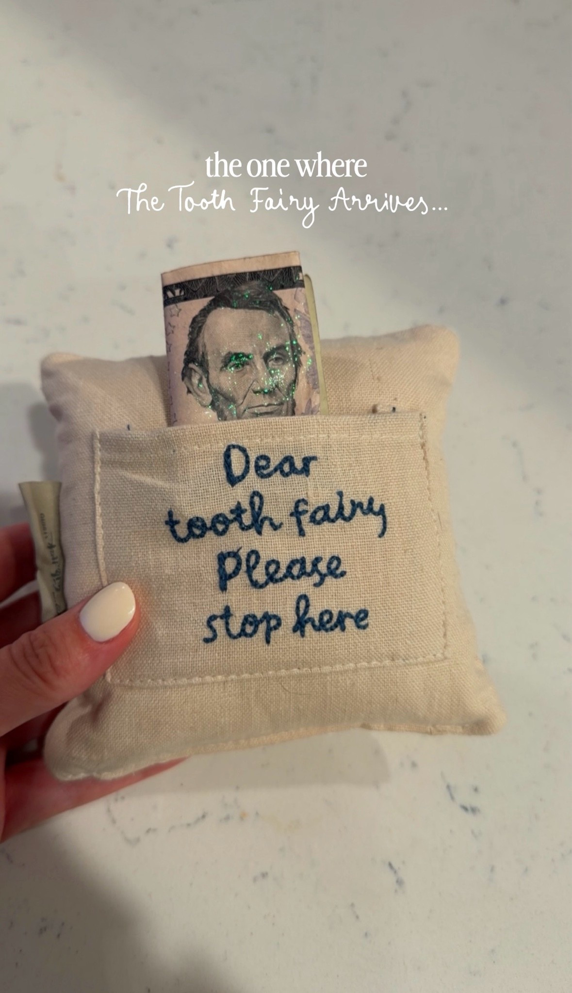 Tooth fairy pillow 🦷 🧚🏻

#LTKKids
