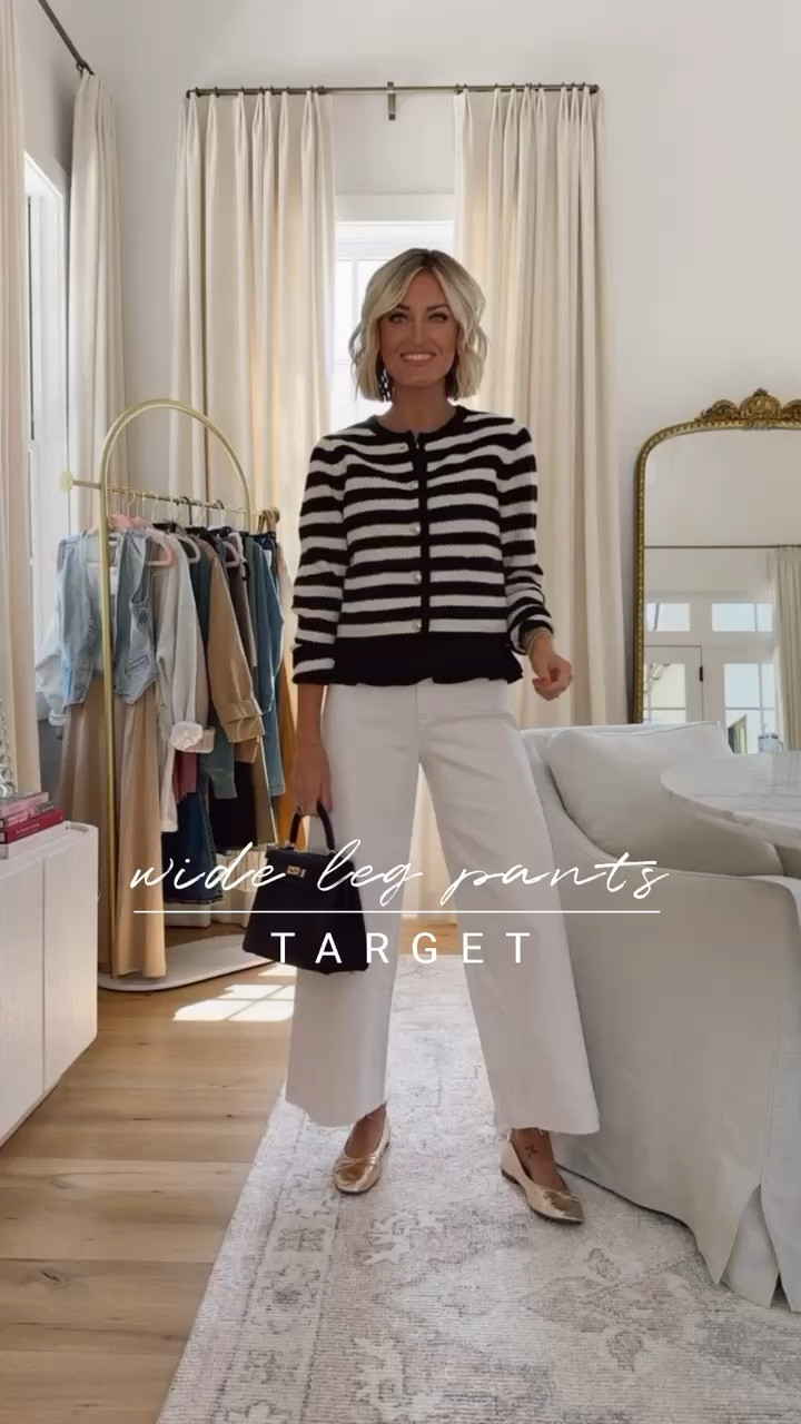 These wide leg pants from Target are so good that I got more colors! Here’s a few styled looks with the cream & black pair! Wearing XS in tops & 2 in the jeans! I sized up one size in pants!

Loverly Grey, Target finds, Target jeans, cute casual outfit ideas, workwear, work outfit, teacher outfit, cardigan, wide leg jeans 

#LTKSeasonal #LTKStyleTip