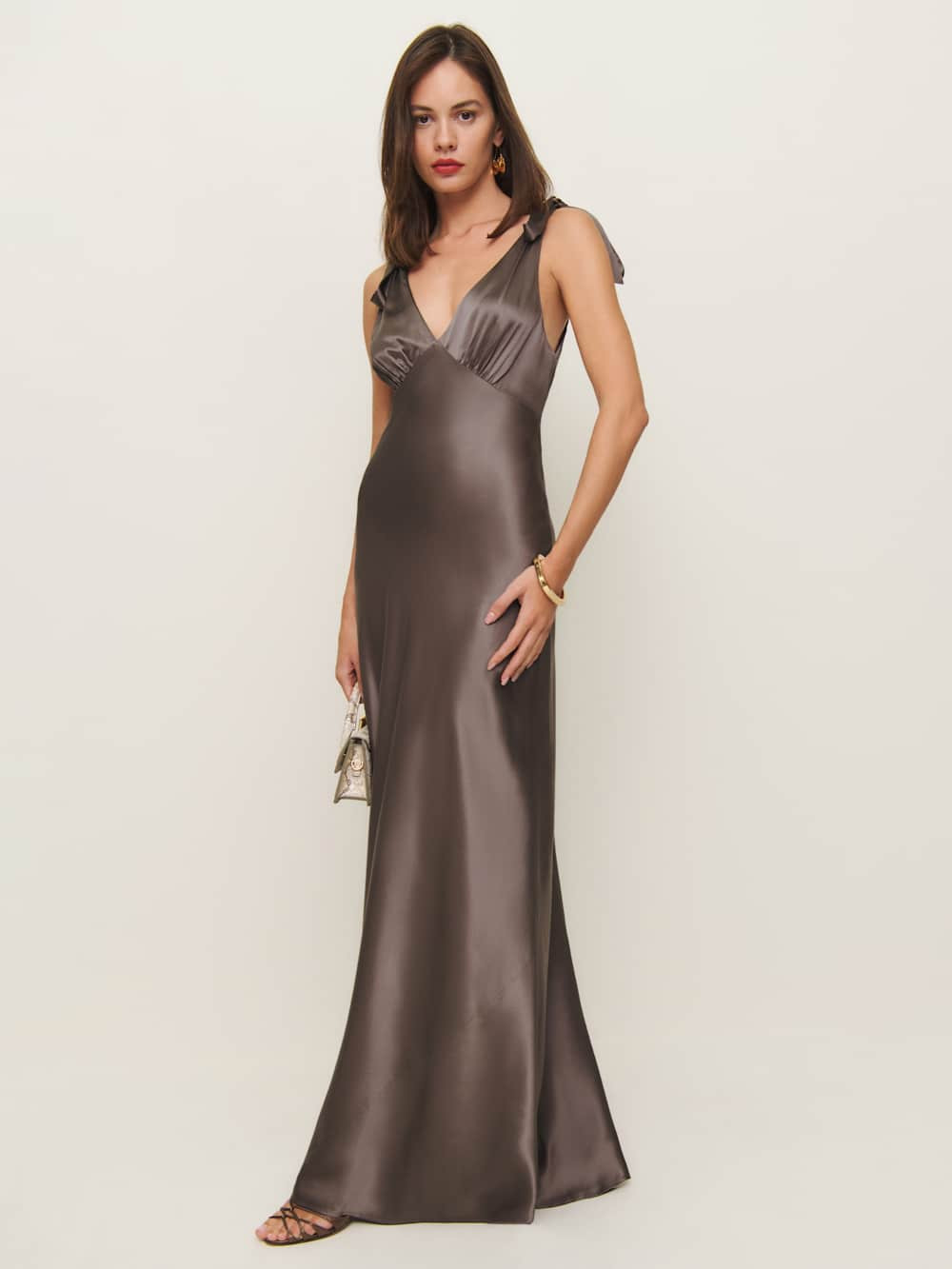 Pernille Silk Dress | Reformation (Global)