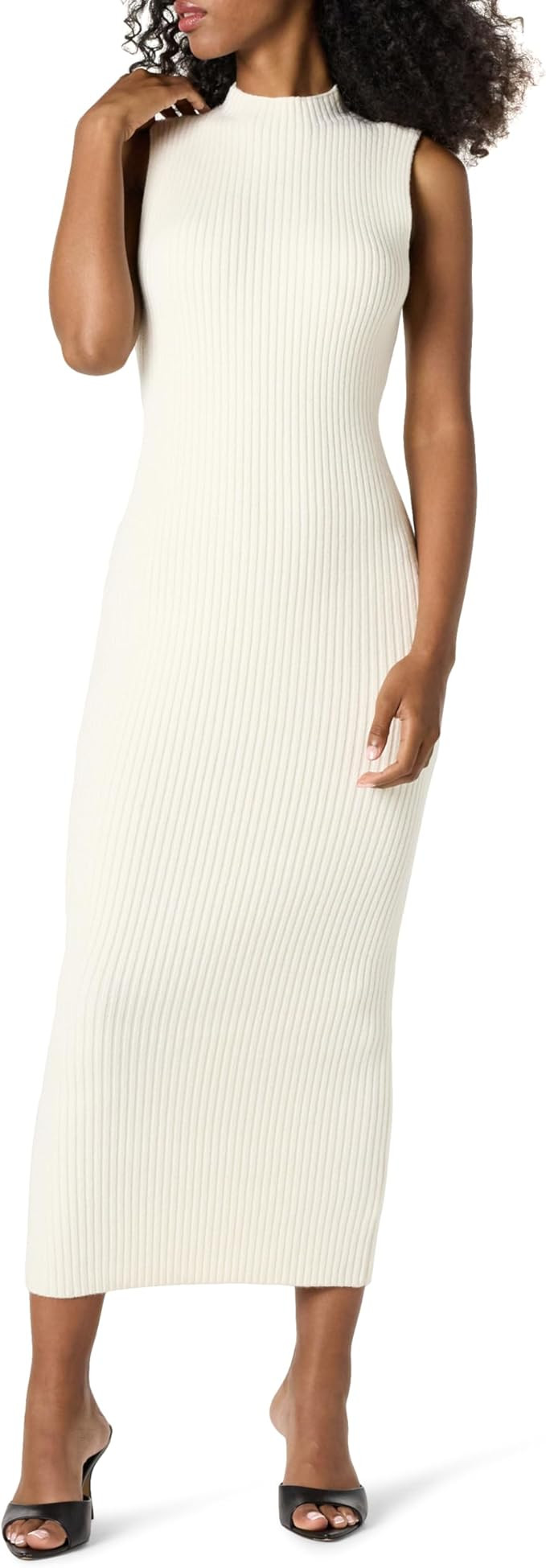 The Drop Women's Jodi Mock Neck Dress Sweater Maxi | Amazon (US)