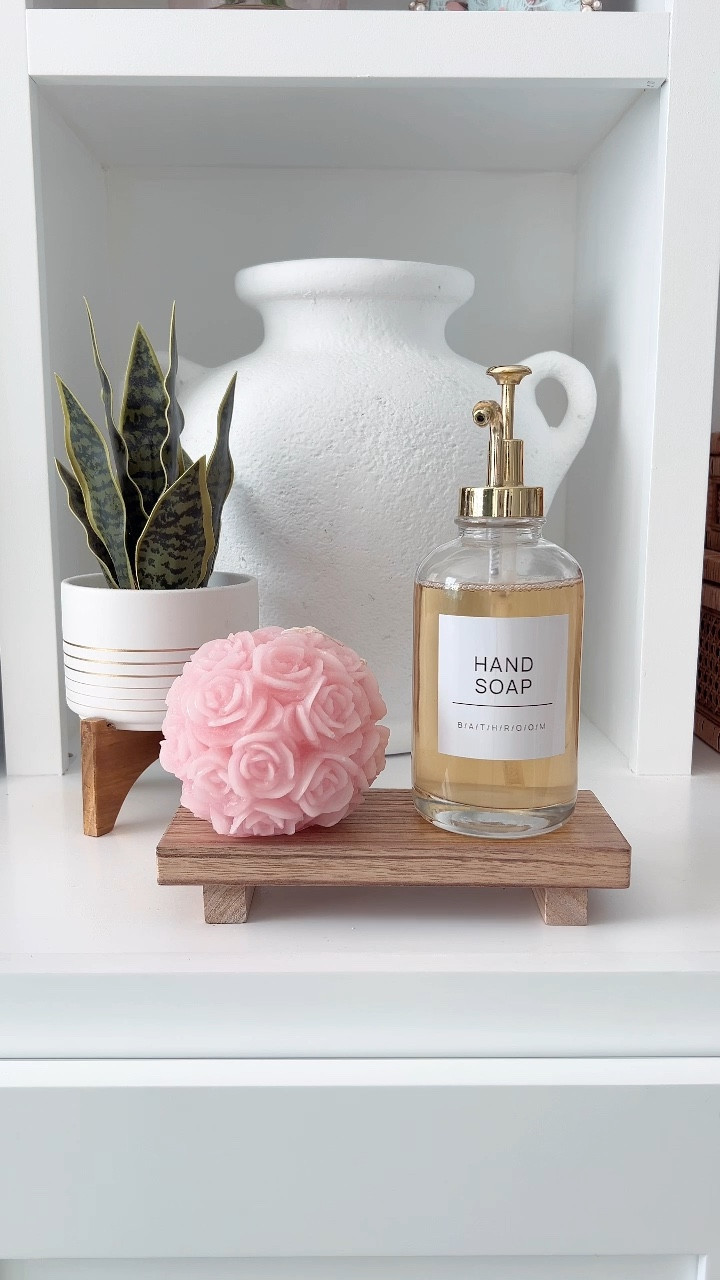 Love this wooden riser to elevate your bathroom vanity! Waterproof and under $10!

#LTKFindsUnder50 #LTKVideo #LTKHome