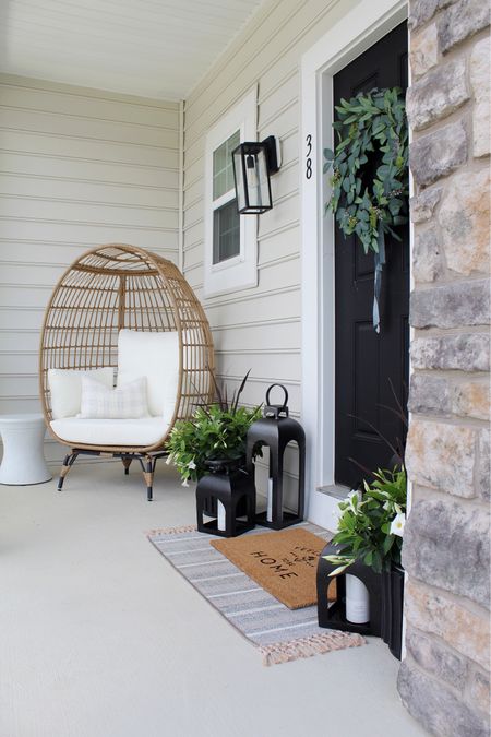 Target outdoor, target home, patio furniture, porch styling, egg chair, lantern, door mat, wreath 



#LTKSeasonal #LTKStyleTip #LTKHome