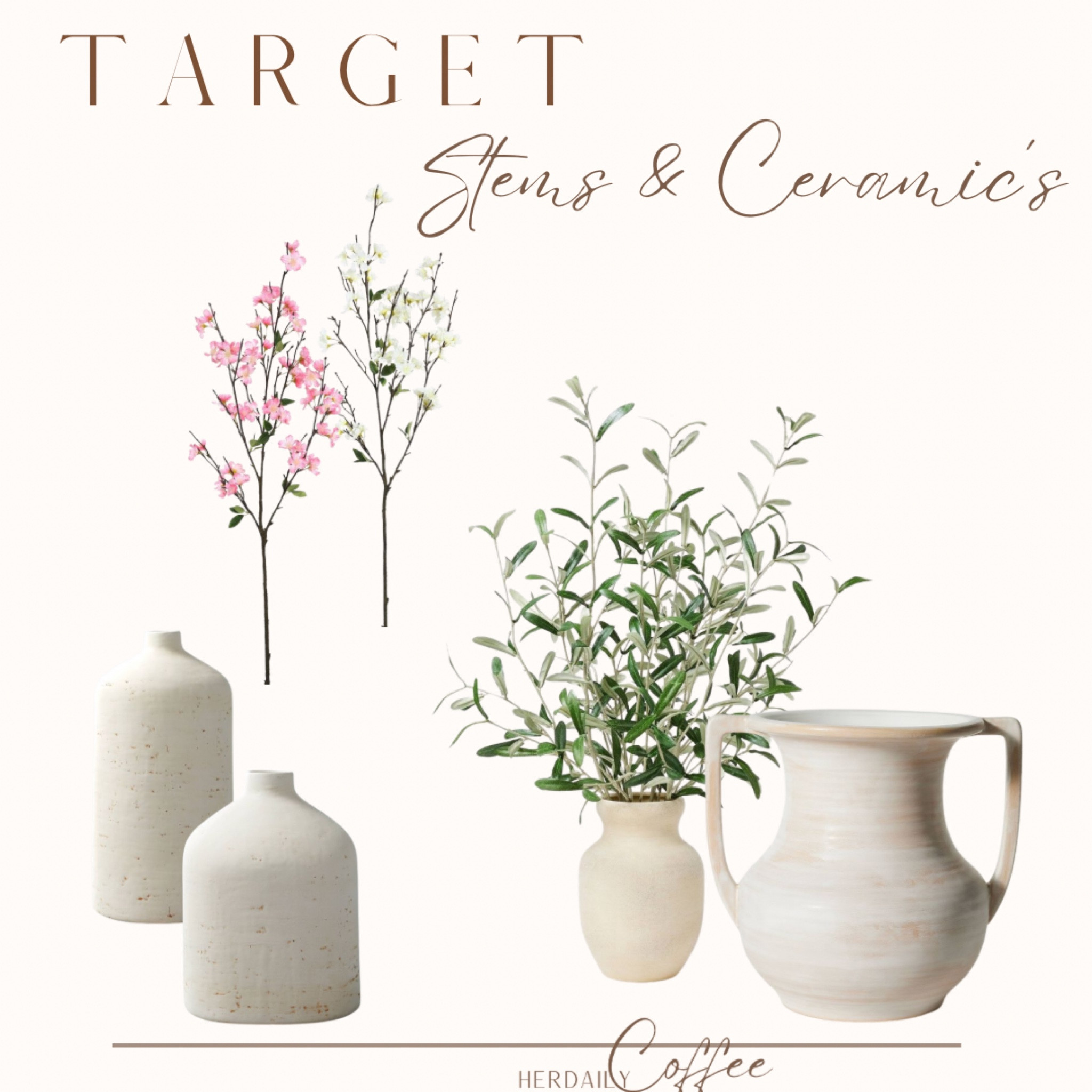 A few of my favorites from Target!
#target #stems #vase

#LTKfindsunder50