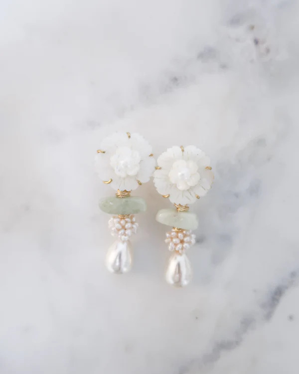 The Millie Drops in Aquamarine | SJ Bailey Co.