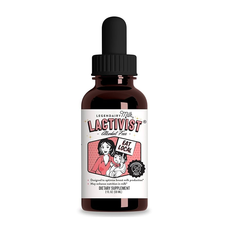 Legendairy Milk Lactivist Drops, Breastfeeding Supplement to Increase Breast Milk Supply, Organic... | Amazon (US)