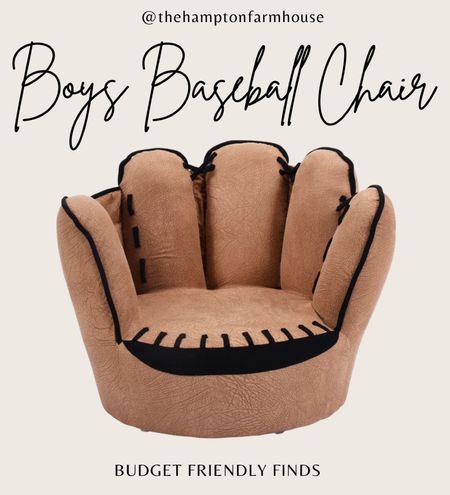 Boys baseball chair! SALE ⚡️ bedroom, playroom, gaming chair! 

Kids furniture, baseball, kids chair, playroom decor #LTKSale 

#LTKstyletip #LTKkids #LTKhome