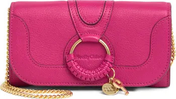 Hana Large Leather Wallet on a Chain | Nordstrom Rack