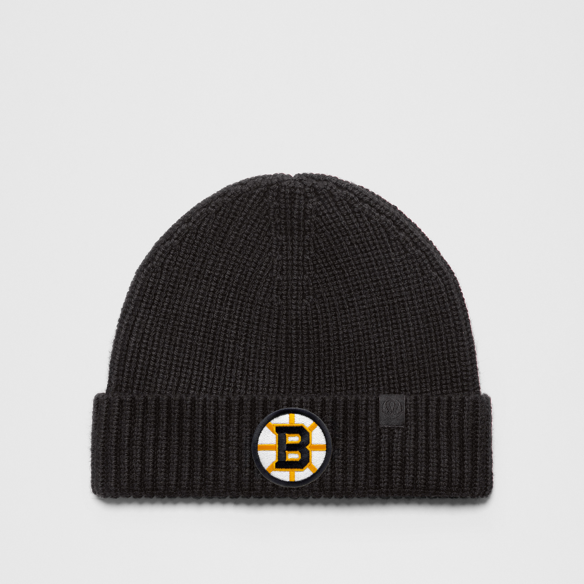 Unisex lululemon Black Boston Bruins Close-Fit Wool-Blend Ribbed Beanie | Fanatics