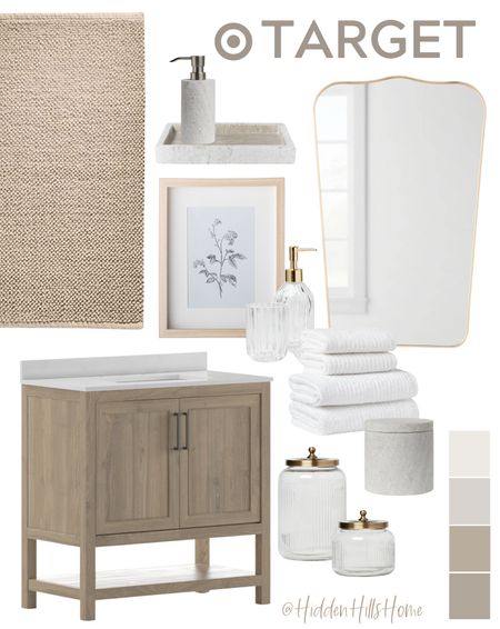 Target bathroom decor, bathroom mood board, Target bathroom refresh, affordable bathroom decor, powder bath #bathroom 

#LTKsalealert #LTKstyletip #LTKhome