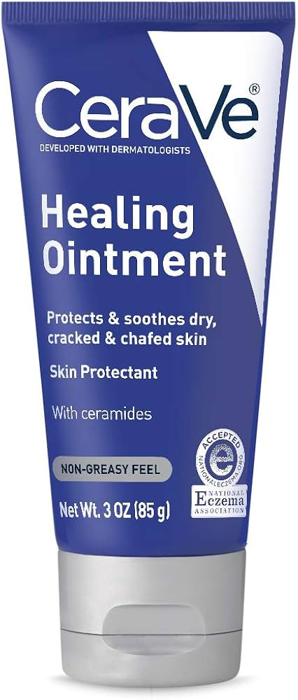 CeraVe Healing Ointment, Moisturizing Petrolatum Skin Protectant for Dry Skin with Hyaluronic Aci... | Amazon (US)
