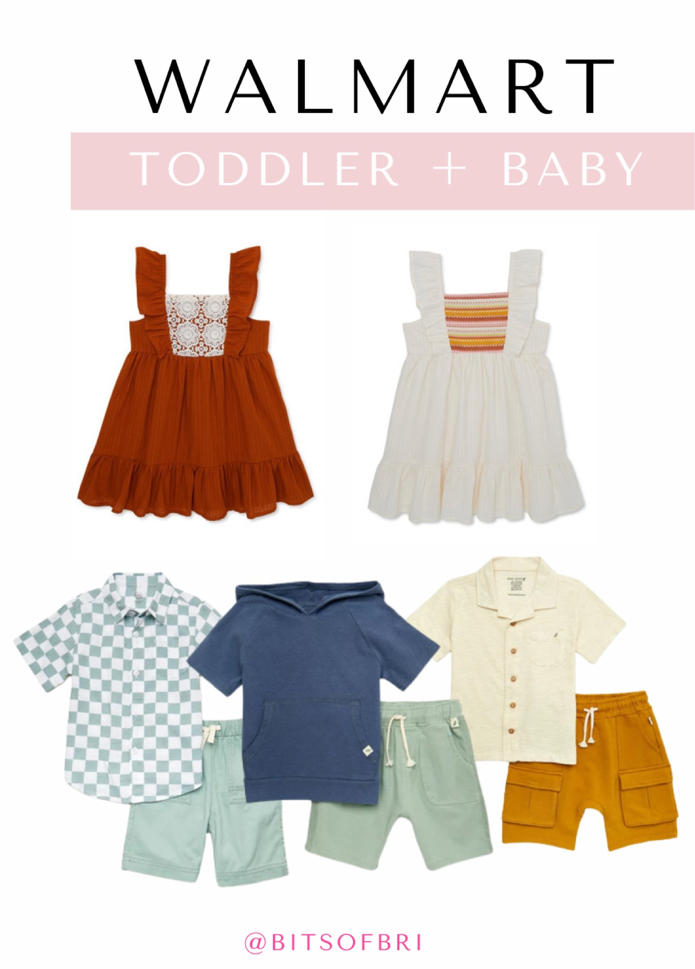 Walmart spring outfits for toddler and baby 

#LTKbaby #LTKFind #LTKSeasonal