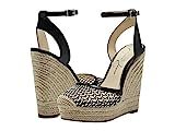 Jessica Simpson Women's Zestah Wedge Sandal, Black/White, 12 | Amazon (US)