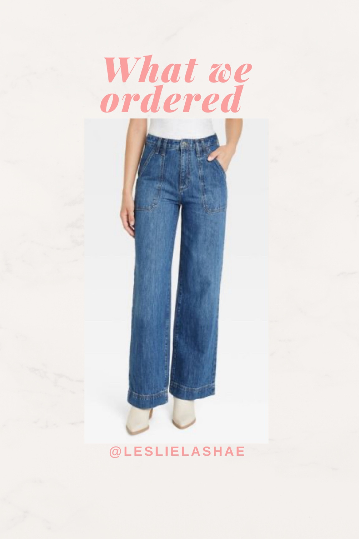 Ordered these target wide leg jeans! Would be a great workwear jeans.

Fall outfit 
Winter outfit 
Work outfit 
Casual outfit
Wear now
Wear later
Transitional outfit 
Early Fall outfit 
Work from home outfit
WFH outfit 
Teacher outfit 




#LTKSeasonal #LTKunder50 #LTKSale