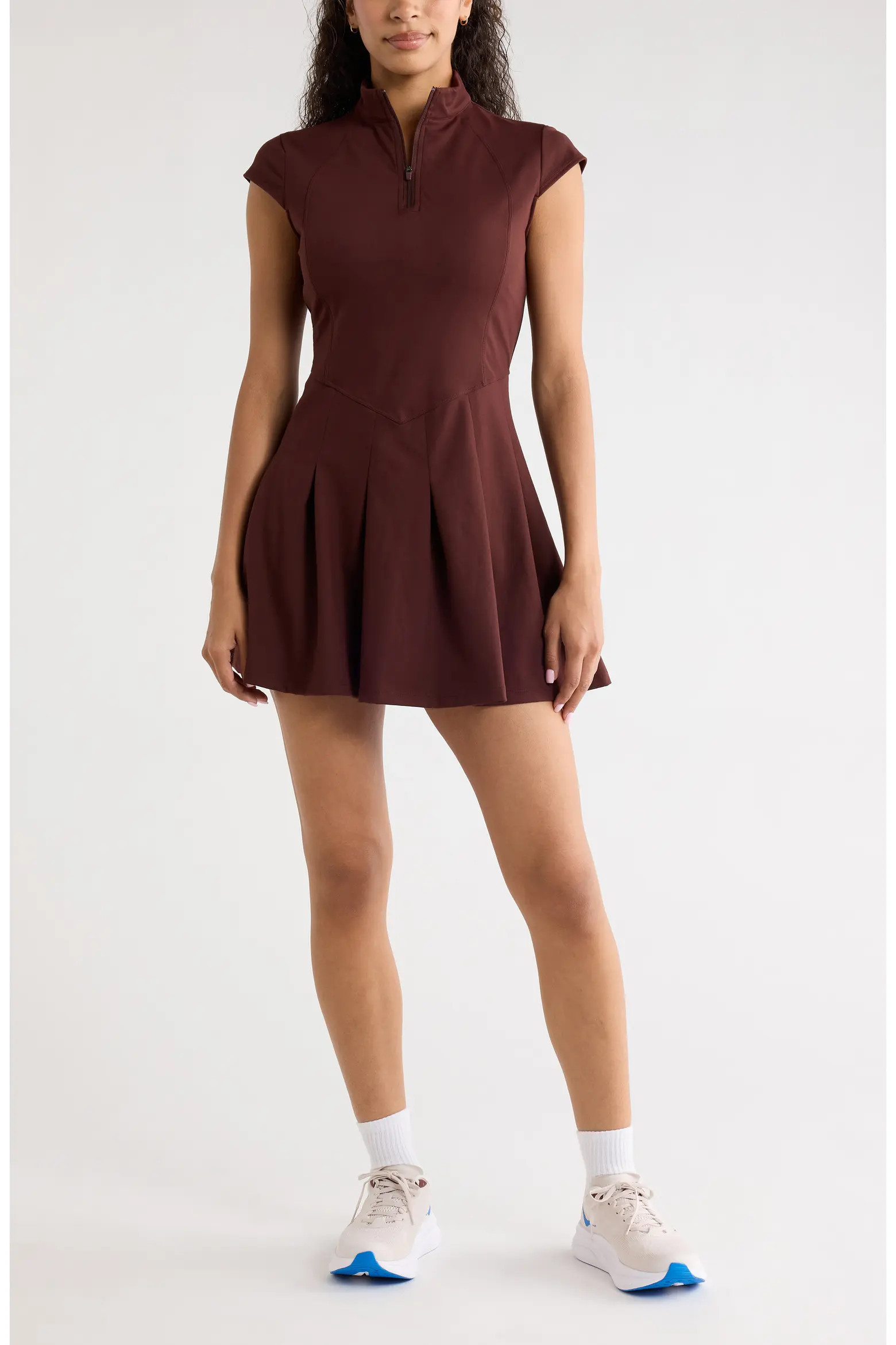 Momentum Half Zip Active Minidress (Women) | Nordstrom | Nordstrom