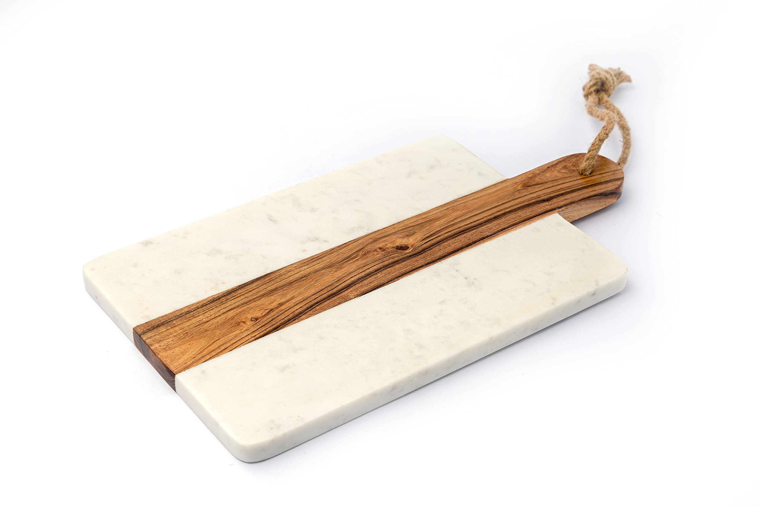 Lexi Home Genuine Marble Charcuterie Board, Kitchen, Serving Tray for Cheese, Pastry, Bread, Frui... | Amazon (US)