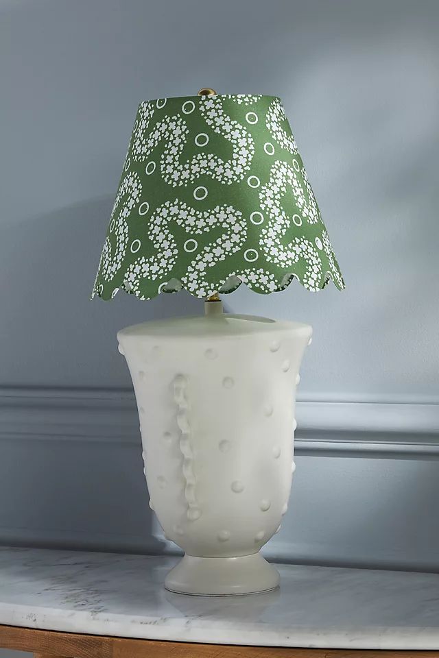 Matilda Goad & Co. Textured Ceramic Table Lamp | Anthropologie (US)
